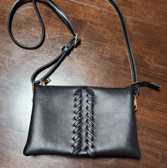 Isabelle Vegan Leather Crossbody Detachable Straps - Picture 1 of 16